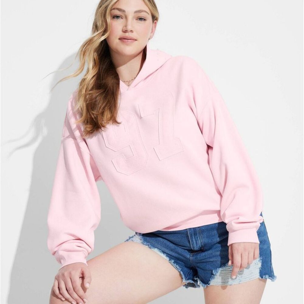 Megan Moroney - Women's 97 Graphic Hooded Sweatshirt - Light Pink  Pink